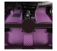 Tapis Sol Tapis Sol Voiture sur Mesure pour Ford pour Explorer 2011 2012 2013 2014 2015 2016 2017 2018 2019 Accessoire Coche Tapis Voiture Tous Temps(Violet)