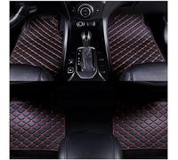 Tapis Sol Voiture Cuir pour BMW X4 xDrive35d 2014 2015 2016 2017 2018, Tous Temps Antidérapant Imperméables Coussinets Pieds Voiture Accessoires Intérieurs,Black Red