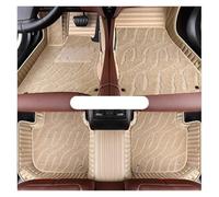 Tapis Sol Voiture personnalisé imperméable Double Couche pour Mercedes pour Benz pour Maybach GLS 600, 2026 - 2021 Tapis Voiture Tous Temps(Beige)