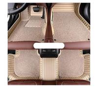 Tapis Sol Voiture personnalisé imperméable Double Couche pour Mercedes pour Benz S 580 pour Maybach W223 2026 - 2021 5 sièges Tapis Voiture Tous Temps(Beige)