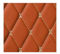 Tapis Sol Voiture Personnalisé LHD Pour Hyundai Pour Genesis Pour G80 2020-2023 Ans Accessoires Voiture Intérieurs Antisalissures En Cuir Artificiel(Brown 5 seat)