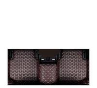 Tapis Sol Voiture pour Genesis GV70 Auto Tapis Pied Coche Accessoire Personnalisé Sol Voiture(Coffee)