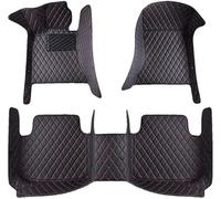 Tapis Sol Voiture pour Jeep Wrangler TJ 1997-2006, Tapis Voiture Avant Arrière Couverture Complète Accessoires Tapis Voiture Siège Avant Arrière,Black-Red