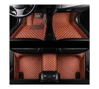 Tapis Sol Voiture pour Lincoln pour Corsair 2020 2021 Coussinets Pied personnalisés Tapis d'intérieur pour Automobile(Marron)