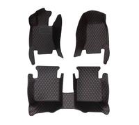 Tapis Sol Voiture,Set Tapis Voiture,pour Renault Arkana RS Line 2021-2025,Durable Imperméables Antidérapants Tapis Voiture,Accessoires Intérieur Auto,C-Black Red