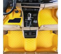 Tapis Sol Voiture sur Mesure Conduite Droite Accessoires pour Nissan 350Z pour Fairlady 2002-2008(Yellow)