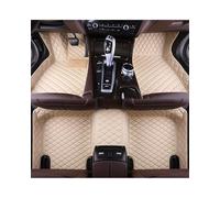 Tapis Sol Voiture Tapis De Sol Voiture Étanche en Matière synthétique PU 3D, pour Buick Enclave avec Accoudoir 2009 - 2015 LHD(Beige)