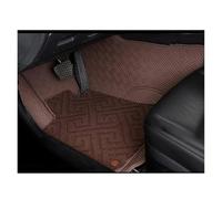 Tapis Sol Voiture Tapis Sol sur Mesure pour Toyota pour Avalon 2018-2023 Accessoires Auto Tapis sur Mesure(Beige Double,2018-2023 Hybrid)