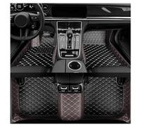 Tapis Sol Voiture Tapis Sol Voiture en Cuir Luxe pour Volvo XC70 2007 2008 2009 2010 2011 2012 2013 2014 2015(Style 1 Win Red)