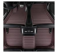 Tapis Sol Voiture Tapis Sol Voiture en Cuir Luxe pour Volvo XC70 2007 2008 2009 2010 2011 2012 2013 2014 2015(Style 2 Wine Red)