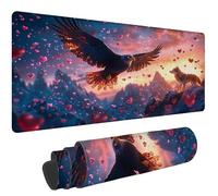 Tapis Souris 1000 x 500mm Amour Mouse Pad Multifonctionnel Desk Mat e-4