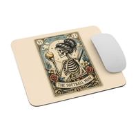 Tapis Souris Carte de Tarot « Maman de Softball » avec Tapis de Souris