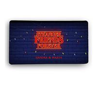 Tapis Souris Gamer. Tapis de Souris personnalisé. Tapis de Souris Gaming. sous-Mains de Bureau. 600 * 350 * 2mm. Dessous en Caoutchouc antidérapant. Stranger Friends