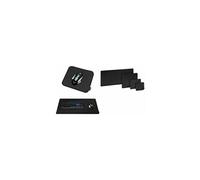 LogiLink Tapis souris gaming ID0197 – Surface polyester glissante, dessous antidérapant – XL noir