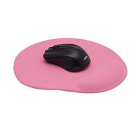 Tapis Souris Gel Panache Noir/Rose/Bleu