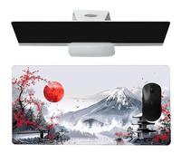Tapis souris grand format pour bureau Base En Caoutchouc Antidérapante Au | tapis souris pour ordinateur portable Bords Résistants À L'Usure, Revêtement Antitache Pour Travail À Dom