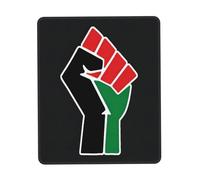Tapis Souris, Histoire Des Noirs Black Power Fierté Africaine Tapis De Souris Confort Souris De Gaming Antidérapante Gaming Mousepad Pour Souris Pc 25X30Cm