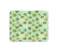 Tapis Souris Lucky Spring Design Confort Tapis De Bureau Portable Mousepad De Bureau pour Travail Ordinateur Clavier 10X12In