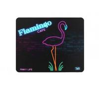 Tapis de souris T'nB Neon Flamant Noir G