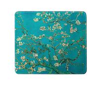 Tapis Souris Optique Caoutchouc Antidérapante pour Les Jeux Bureau à Domicile Tapis De Souris Art Van Gogh 1 Bords Cousus 2 Mm Base Caoutchouc Antidérapant pour Ordinateur，Travailler,Jouer à des Jeux