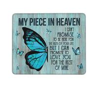 Tapis Souris Peinture Je Ne Peux Pas Promettre D'Être Là pour Le Reste De Ta Vie 25X30Cm Durable Tapis De Souris De Jeu Base en Caoutchouc Tapis pour Jeux Ordinateur