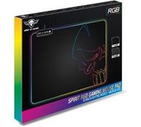 Spirit of Gamer Tapis de souris RGB Medium – Rétro-éclairage LED antidérapant 10 modes