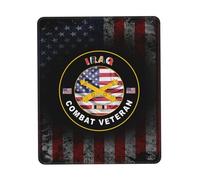 Tapis Souris, Vétéran De Combat De L'Artillerie De Campagne De L'Armée Américaine en Irak Souris De Bureau Confort Souris De Gaming Stable Gamer Mouse Pad pour Souris Pc 25X30Cm