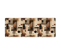 Tapis Souris XXL 1200X600 Cercle Noir Tapis de Clavier Lavable,Tapiss de Bureau pour Gamer,Grand Mousepad Gaming avec Base en Caoutchouc Anti-Glissant pour Maison/Bureau/Gamer