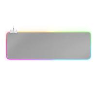 Tapis Souris XXL RGB - Mars Gaming - MMPRGB2S - 2 USB 2.0 - Tissu nano-textile - 12 modes d'éclairage