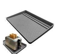 Tapis Sous Grille- 20 x 30 cm Antidérapant Nettoyage Facile Épais Flexible