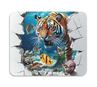Tapis sous-marin 3D avec trou fissuré pour égouttoir à vaisselle, antidérapant, absorbant, terre de diatomée, accessoires de comptoir, 60 x 50 cm