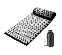 Tapis Spike, tapis de massage complet - Tapis à pression avec ensemble de massage avec coussin, ensemble de tapis de massage, de médiation pour les troubles du cou et du dos,