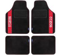 Tapis Sportifs Sparco F510 En Moquette Set Complet Pour Auto Tapis Rouges