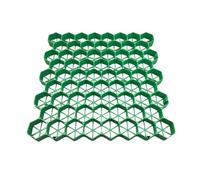 Tapis stabilisateur de grille de gravier en plastique pour le renforcement du sol extérieur et la protection de la pelouse