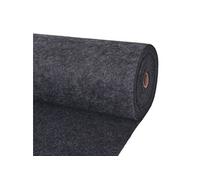 Vidaxl Tapis Strié Pour Exposition 1,2x15 M Anthracite
