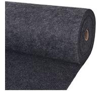 Vidaxl Tapis Strié Pour Exposition 1,2x15 M Anthracite