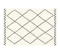 Tapis Déco Imprimé "Saoura" 60x110cm Beige