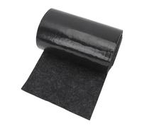 Tapis superposé pour Remorque de Bateau, Rembourrage Imperméable et Durable pour Bateaux et Navires, 6 M X 20 Cm, en Polyester Noir