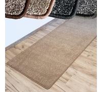 Tapis sur mesure Lyon 73 Beige-Mélangé 100x400 cm