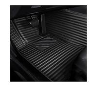 Tapis sur Mesure Tapis Sol Cuir Rayé Rayures pour A3 pour 8PA pour 8V7 pour 8VE pour 8VA pour 8VS Accessoires Intérieurs Moquette(All Black 1 Seat,2018-2013)