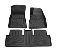 Tapis sur Tapis Voiture Ajustement Personnalisé pour Tesla pour Modèle 3 Tapis Coffre De Rangement Arrière Voiture Durable TPE Eco Matériel(Conduite à Droite,3 2018-2019)