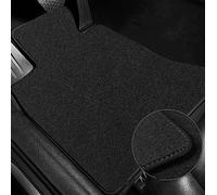 Tapis sur Tapis Voiture Convient pour pour Aveo pour Sonic T300 Berline Et Hayon 2011~2020 Tapis De Sol Voiture Repose-Pieds Couverture(Polyester Black 3pcs)