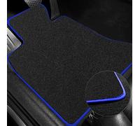 Tapis sur Tapis Voiture Convient pour pour Aveo pour Sonic T300 Berline Et Hayon 2011~2020 Tapis De Sol Voiture Repose-Pieds Couverture(Polyester Blue 3pcs)