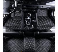 Tapis sur Tapis Voiture pour Alfa Romeo 159 2006 2007 2008 2009 2010 2011 2012 Tapis De Sol Voiture Doublure Cargaison Étanche Coussinets Pied Accessoires(Beige Noir)