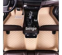 Tapis sur Tapis Voiture pour BMW X1 E84 2010 2011 2012 2013 2014 Tapis De Sol Voiture Coussinets Pied Automatiques Personnalisés(Beige)