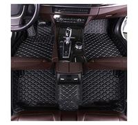 Tapis sur Tapis Voiture pour BMW X1 E84 2010 2011 2012 2013 2014 Tapis De Sol Voiture Pied Auto Personnalisés Couverture(Black-Beige)
