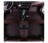 Tapis sur Tapis Voiture pour BMW X1 E84 2010 2011 2012 2013 2014 Tapis De Sol Voiture Pied Auto Personnalisés Couverture(Black-Red)