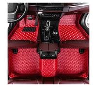 Tapis sur Tapis Voiture pour BMW X1 E84 2010 2011 2012 2013 2014 Tapis De Sol Voiture Pied Auto Personnalisés Couverture(Rouge)