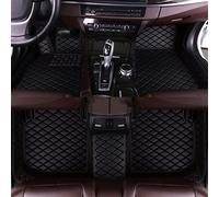 Tapis sur Tapis Voiture pour BWM X5 Five Seat E70 2008 2009 2010 2011 2012 2013 Tapis De Sol Voiture Coussinets Pied Automatiques Personnalisés(Noir)