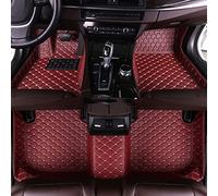 Tapis sur Tapis Voiture pour BWM X5 Five Seat E70 2008 2009 2010 2011 2012 2013 Tapis De Sol Voiture Coussinets Pied Automatiques Personnalisés(VIN Rouge)